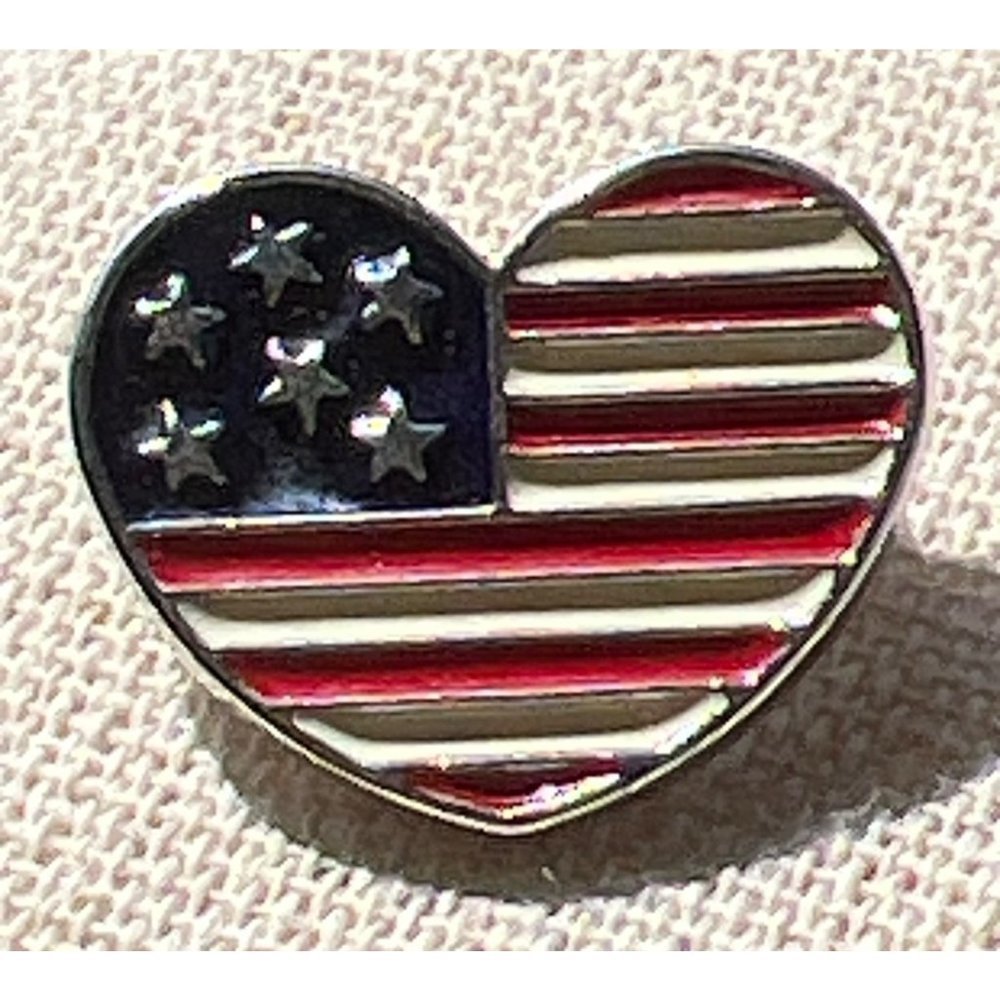 Enamel Star And Stripes Pendant